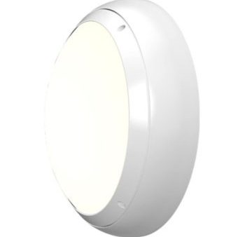 Ansell Lighting AVIMLED W PC  Vision Mini 9W 4000K White LED Bulkhead - Photocell Cheap