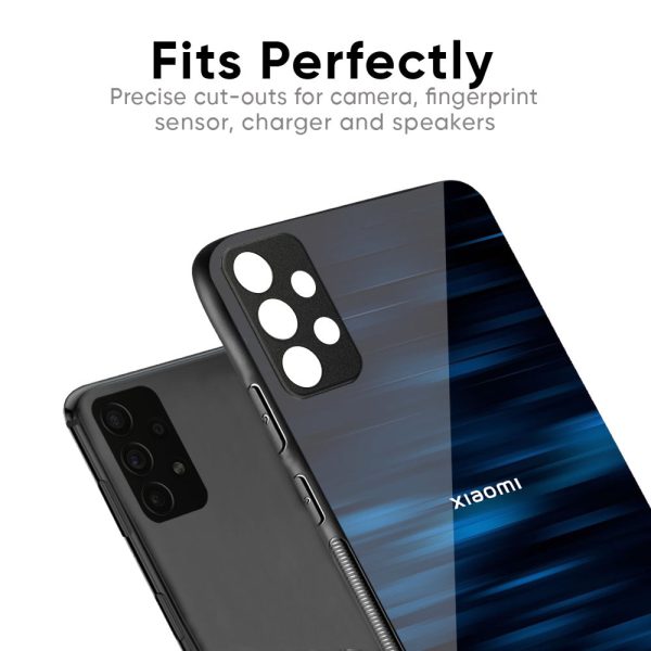 Blue Rough Abstract Glass Case for Mi 13 Pro Online now