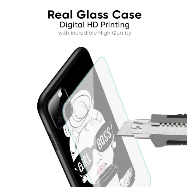 Girl Boss Glass Case For iPhone 15 Plus Online