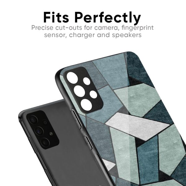 Abstact Tiles Glass Case for Realme 8 Pro Online now