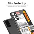 Cool Barcode Label Glass Case For Poco X3 Pro Supply