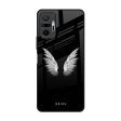 White Angel Wings Glass Case for Redmi Note 10 Pro Discount