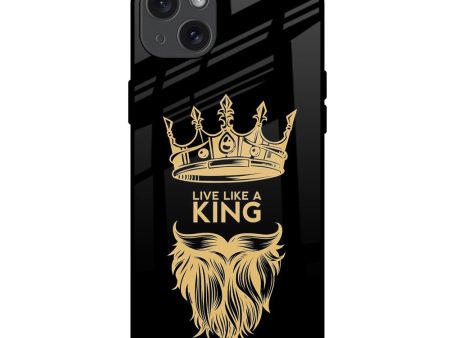 King Life Glass Case For iPhone 15 Plus For Sale