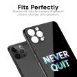 Never Quit Glass Case For iPhone 15 Plus Sale