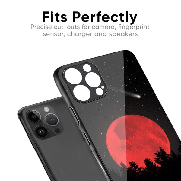 Moonlight Aesthetic Glass Case For iPhone 15 Plus Online Sale