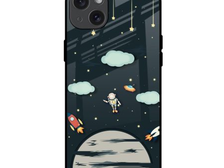 Astronaut Dream Glass Case For iPhone 15 Plus Hot on Sale