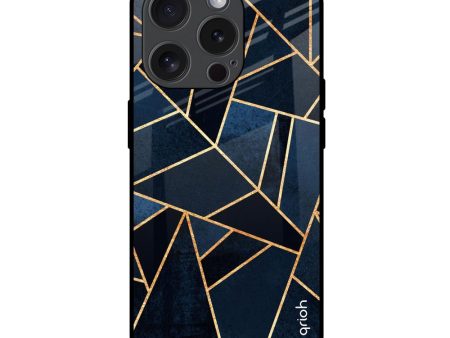 Abstract Tiles Glass Case for iPhone 15 Pro For Sale