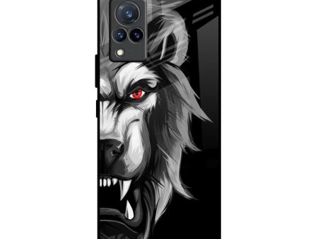 Wild Lion Glass Case for Vivo V21 Discount