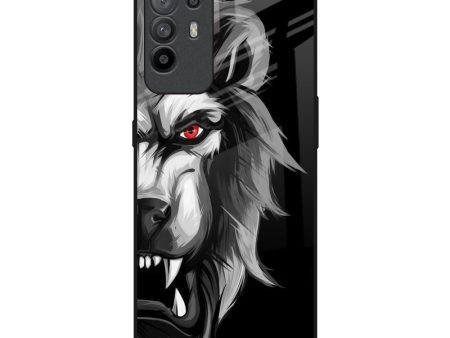 Wild Lion Glass Case for Oppo F19 Pro Plus For Cheap