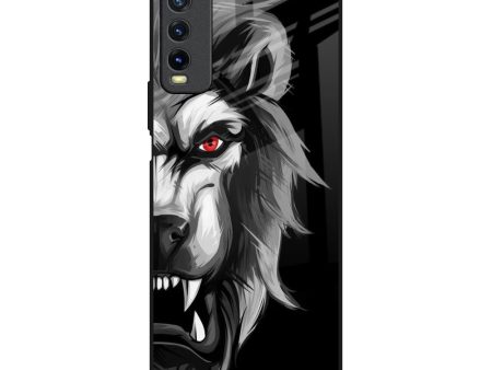 Wild Lion Glass Case for Vivo Y20 Hot on Sale