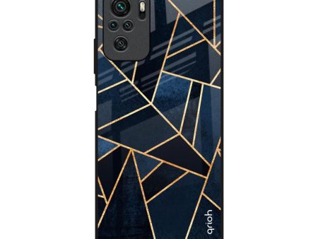 Abstract Tiles Glass Case for Redmi Note 10 For Discount