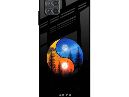 Yin Yang Balance Glass Case for Samsung Galaxy M12 Discount