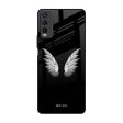 White Angel Wings Glass Case for Vivo Y20 Supply