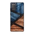 Wooden Tiles Glass Case for Samsung Galaxy Note 20 Fashion