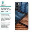 Wooden Tiles Glass Case for Vivo V20 SE For Sale