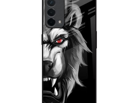 Wild Lion Glass Case for Oppo F19 Fashion