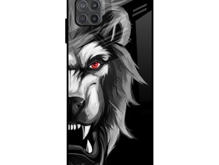 Wild Lion Glass Case for Samsung Galaxy M12 For Sale