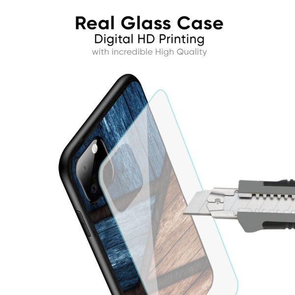 Wooden Tiles Glass Case for Realme 7 Sale