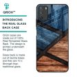 Wooden Tiles Glass Case for Poco M3 For Cheap