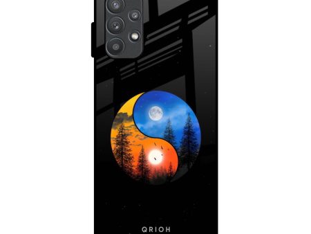 Yin Yang Balance Glass Case for Samsung Galaxy A72 Hot on Sale