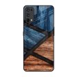 Wooden Tiles Glass Case for Realme X7 Pro Online Sale