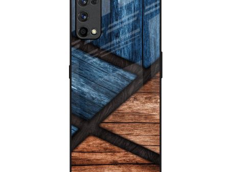 Wooden Tiles Glass Case for Realme X7 Pro Online Sale