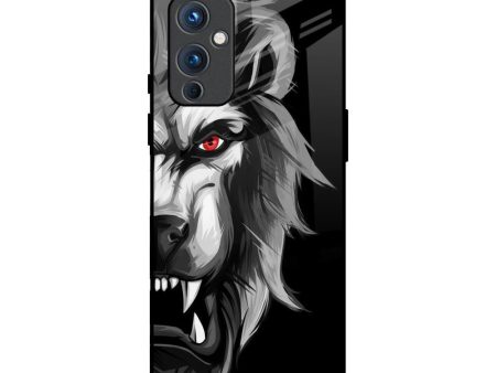 Wild Lion Glass Case for OnePlus 9 For Sale