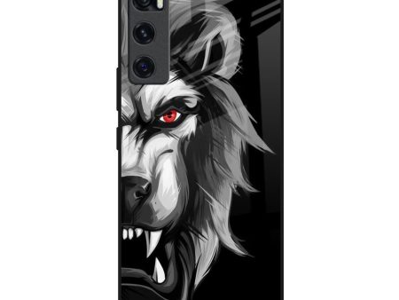 Wild Lion Glass Case for Vivo V20 SE Online