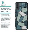 Abstact Tiles Glass Case for Vivo Y20 Cheap