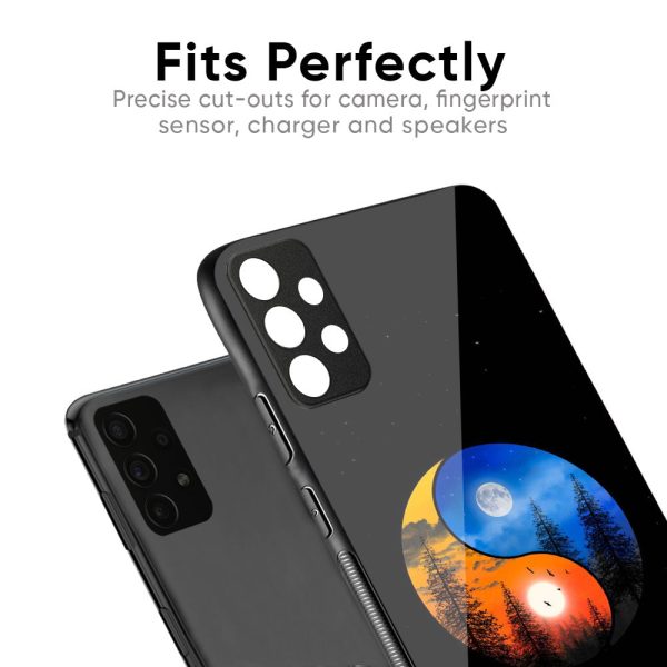 Yin Yang Balance Glass Case for Samsung Galaxy A72 Hot on Sale