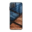 Wooden Tiles Glass Case for Samsung Galaxy M12 Sale