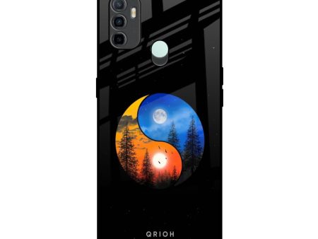 Yin Yang Balance Glass Case for Oppo A33 Sale