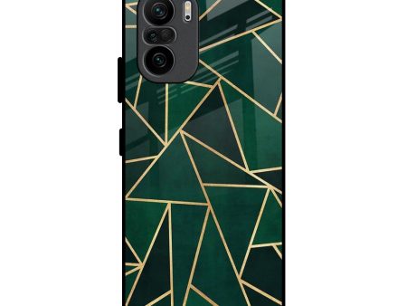 Abstract Green Glass Case For Mi 11X Online