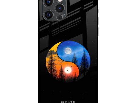 Yin Yang Balance Glass Case for iPhone 12 Pro Max For Discount