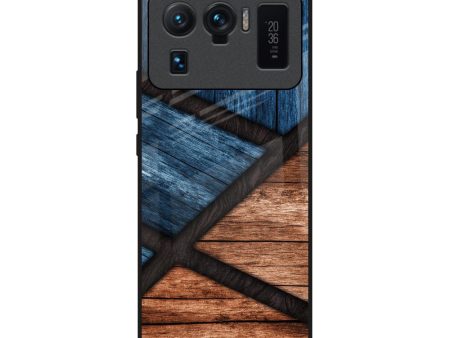 Wooden Tiles Glass Case for Mi 11 Ultra For Discount