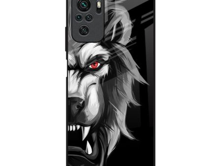 Wild Lion Glass Case for Redmi Note 10 For Sale