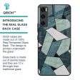 Abstact Tiles Glass Case for Vivo V20 SE Cheap