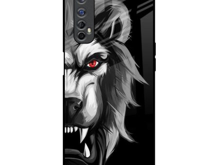 Wild Lion Glass Case for Realme Narzo 20 Pro Cheap