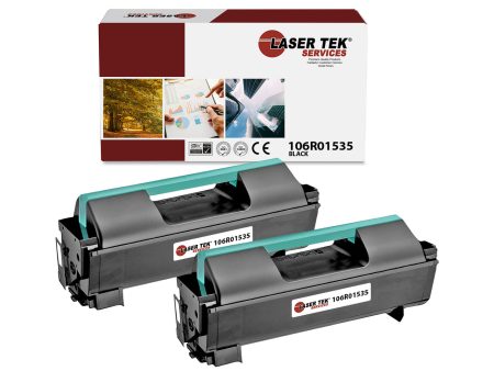 2 Pack Black Compatible Xerox 106R01535 High Yield Replacement Toner Cartridges for the Xerox Phaser 4600, 4620, 4622DN, 4622DT Cheap