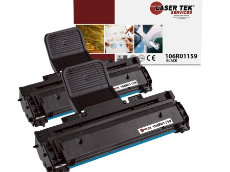 2 Pack Black Compatible Xerox 106R01159 High Yield Replacement Toner Cartridges for the Xerox Phaser 3117, 3122, 3124, 3125 on Sale