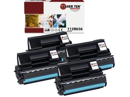 4 Pack Black Compatible Xerox 113R656 High Yield Replacement Toner Cartridges for the Xerox Phaser 4500, 4500b, 4500dt, 4500dx, 4500n Online