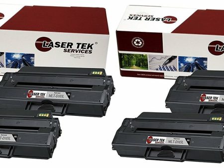 4 Pack Compatible Samsung MLT-D103L Black High Yield Replacement Toner Cartridges for the Samsung ML-2950ND, ML-2955DW, ML-2955ND, SCX-4729FD Discount