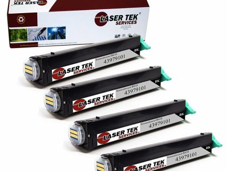 4 Pack Compatible Okidata 43979101 (B410) Black High Yield Replacement Toner Cartridges for the Okidata MB460, MB470, MB480 MFP, B410, B410dn Sale