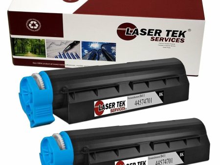 2 Pack Compatible Okidata 44574701 (B411) Black High Yield Replacement Toner Cartridges for the Okidata MB461 MFP, MB471, MB471W, B411dm B411dn, B431dm B431dn For Cheap