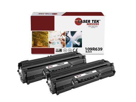 2 Pack Black Compatible Xerox 106R639 High Yield Replacement Toner Cartridges for the Xerox Phaser 3110, Phaser 3210 Online