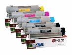 5 Pack Compatible C8800 Toner Cartridge Replacements for the Okidata 43487736, 43487735, 43487734, 43487733 (2 Black, Cyan, Magenta, Yellow) Online now