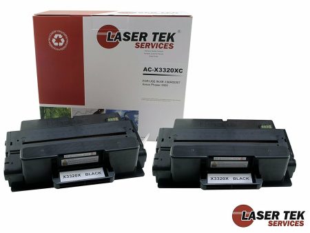 2 Pack Black Compatible Xerox 106R02307 Replacement Toner Cartridges for the Xerox Phaser 3320 For Sale