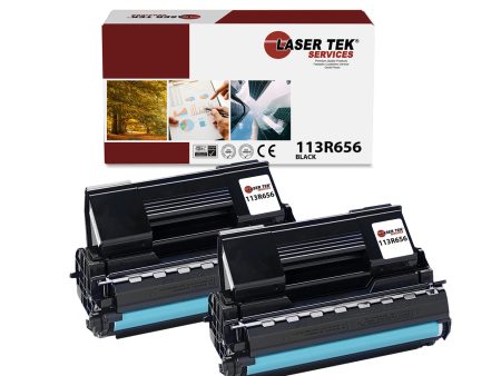 2 Pack Black Compatible Xerox 113R656 High Yield Replacement Toner Cartridges for the Xerox Phaser 4500, 4500b, 4500dt, 4500dx, 4500n Online Sale