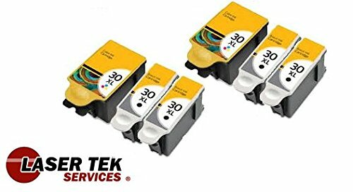 6 Pack Compatible Kodak 30XL Replacement Ink Cartridges for use in the Kodak ESP C110, ESP C310, ESP C315, ESP Office 2150, ESP Office 2170 (4 Black, 2 Color) For Discount