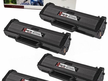 4 Pack Compatible Samsung MLT-D104S Black Replacement Toner Cartridges for the ML-1665, ML-1661, ML-1666, ML-1667, ML-1675, ML-1865W Sale